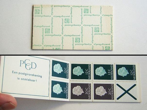 Postzegelboekje 5 x 12 & 2 x 20 ct - (5298)